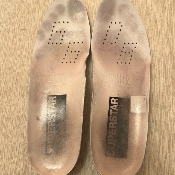 Golden Goose Navy suede Superstar sneakers - Picture 7 of 7